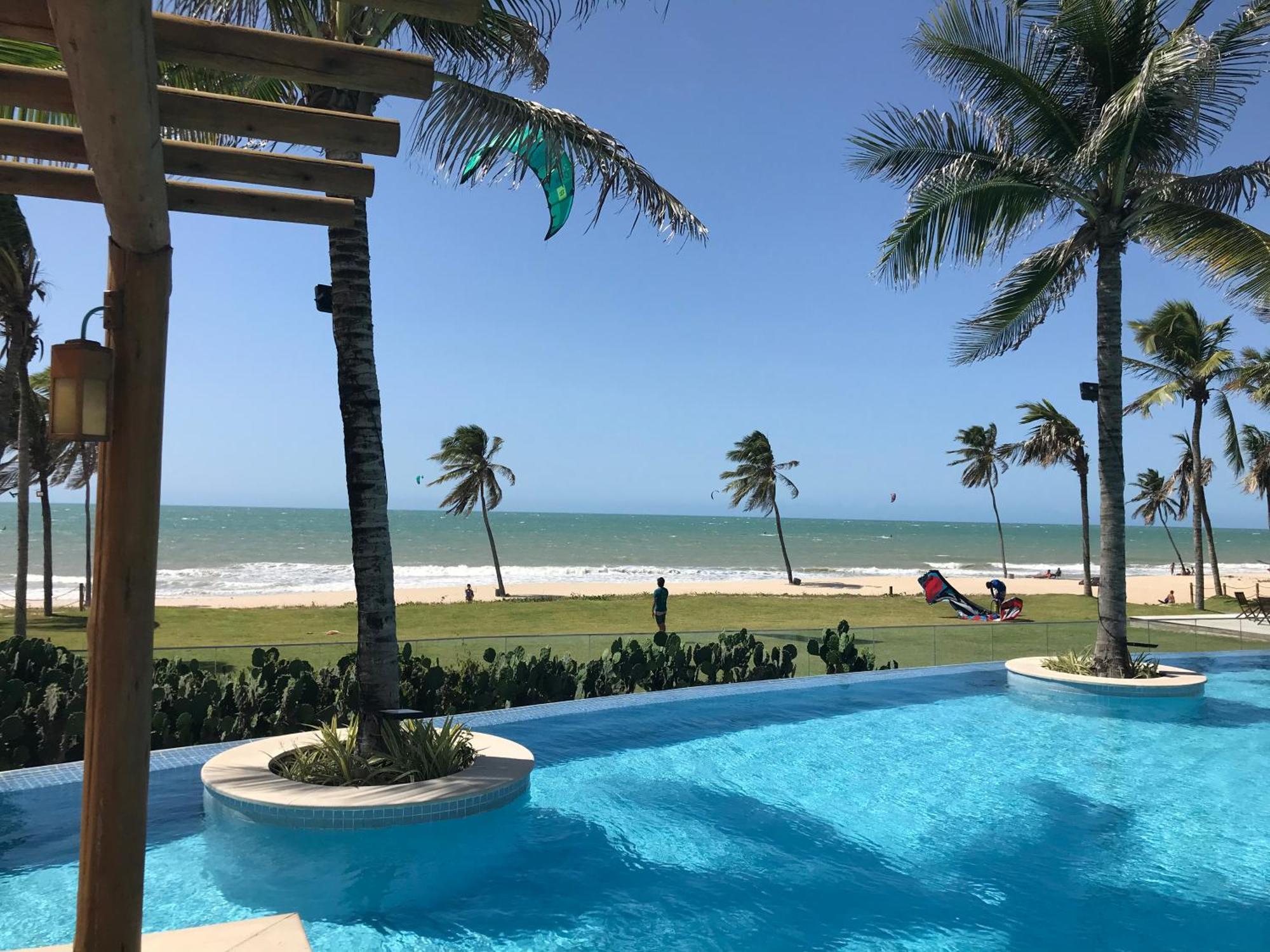Condominio Wai Wai Pe Na Areia - Praia De Кумбуко Экстерьер фото