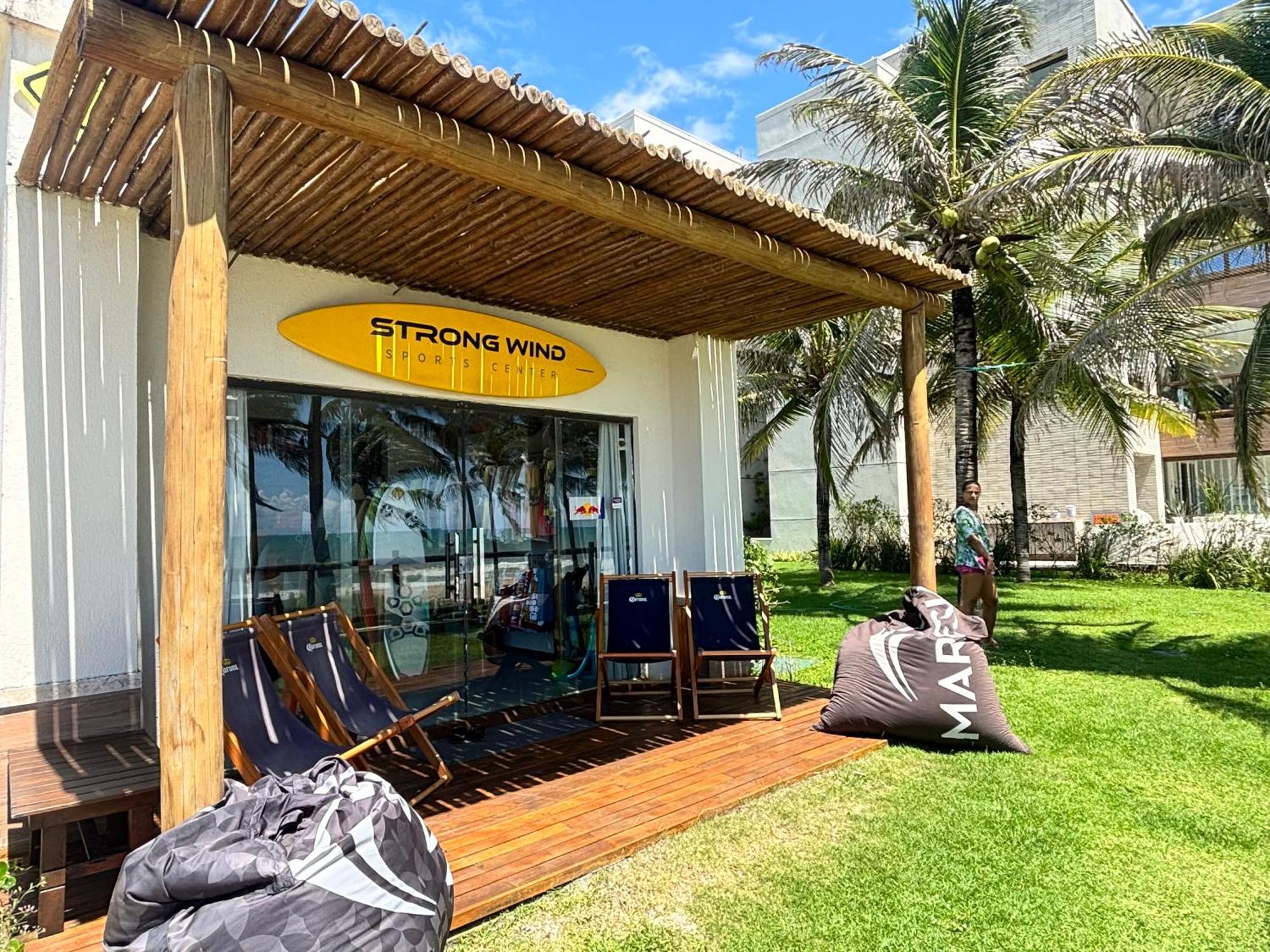 Condominio Wai Wai Pe Na Areia - Praia De Кумбуко Экстерьер фото